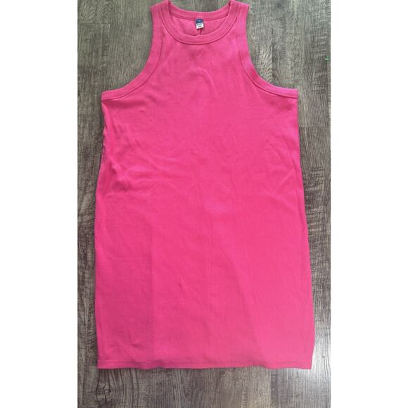 Old Navy 3X Sleeveless Shift Dress Comfortable Pink Brown Lot Of 2 House Dress - Picture 7 of 10